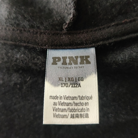 Ladies Victoria's Secret Pink "That's Fire" Hoodie Size XL NWOT - Picture 7 of 7
